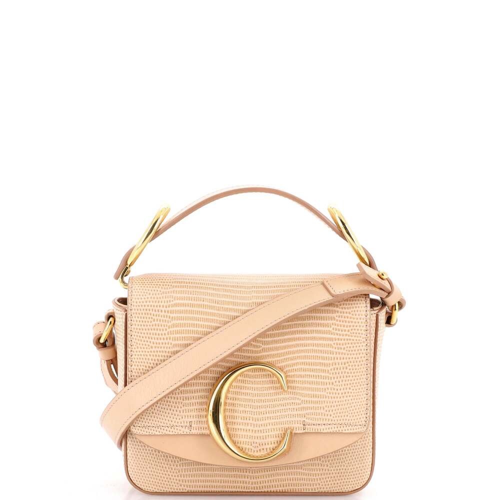 Chloe C Flap Bag Lizard Embossed #259467C76B
